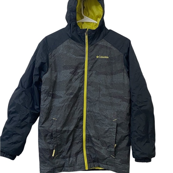 Columbia Kids' Black and Yellow Jacket - Picture 2 of 16